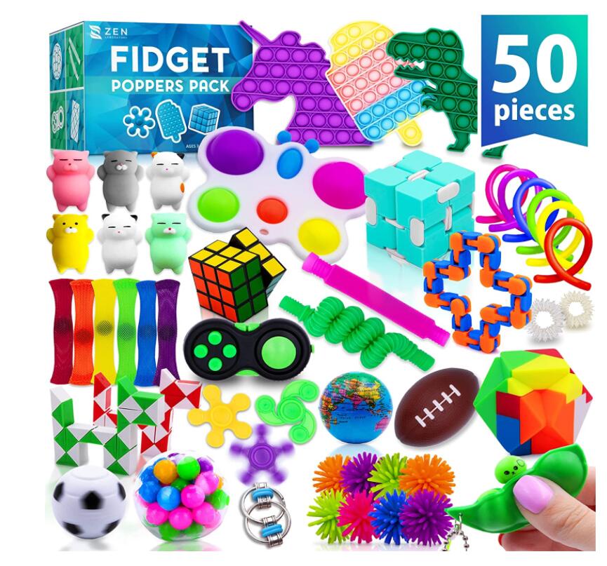 Лидер продаж, сенсорные игрушки-антистресс, игрушка-антистресс и тревога, игрушка-антистресс, детский подарочный набор, игрушки