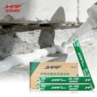 Scellant silicone neutre pour mur-rideau en verre, adhésif silicone résistant aux intempéries pour fenêtres et portes de construction