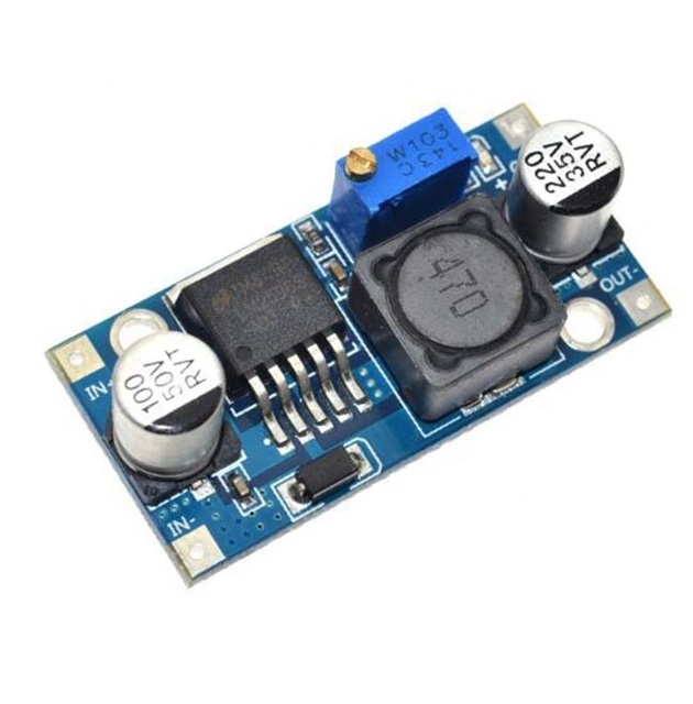 original DC-DC Step Down Converter Module LM2596 DC 4.0 ~ 40 to 1.3-37V Adjustable voltage Regulator