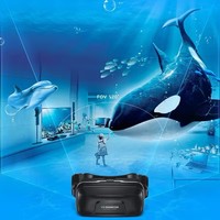 Boîte VR de haute qualité 2024 G04EA Lunettes VR Lunettes 3D Lunettes de réalité virtuelle Casque VR pour smartphone en carton
