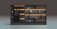 Archivadores de Madera Contemporáneos para Oficina, Escuela, Taller, Hogar, Hospital, Solución Elegante para Almacenamiento de Documentos