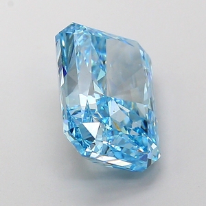 Diamante Azul CVD Certificado por IGI, Corte Redondo, Gema Creada en Laboratorio para Joyería Fina y Diseño - Product Image 3
