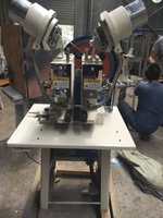 Machine à œillets électrique à double tête pour carton ondulé, alimentation automatique, poinçonnage de haute précision à grande vitesse