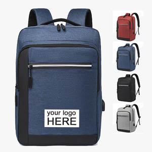 Mochila เป้สะพายหลังใส่แล็ปท็อปกันน้ำกระเป๋าเป้สะพายหลังสำหรับนักธุรกิจที่ทันสมัยพร้อม USB สำหรับใช้ในชีวิตประจำวันเดินทางไปโรงเรียนเป้สะพายไหล่ - Product Image 1