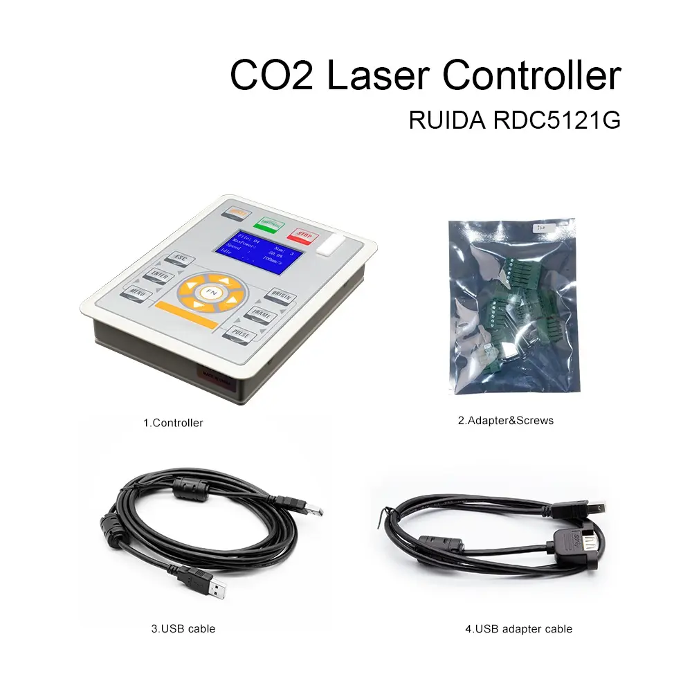 좋은-레이저 CO2 레이저 컨트롤러 Ruida RDC5121G CO2 레이저 컨트롤러 시스템 절단 및 조각기용 메인 보드 패널