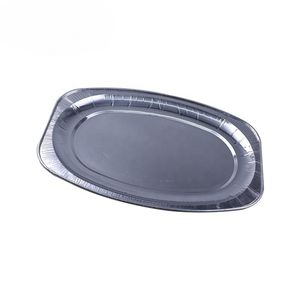 Laixin320/990/1400/2270ml Reciclable Restaurante Desechable Redondo Oval Placas de papel de aluminio Pescado - Product Image 3