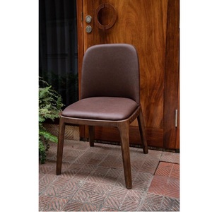 Conception de maison de chambre à coucher en bois naturel en option Mobilier de salon Appartement traditionnel Chaise De café moderne Chaise De Café Chaise canapé - Product Image 1