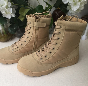 TSB09 Light Weight 8 Inches <b>Suede</b> Leather <b>Desert</b> <b>Boots</b> with Side Zip with Magic Tab Stock for Sales Cheap Price Fast Delivery - Product Image 1