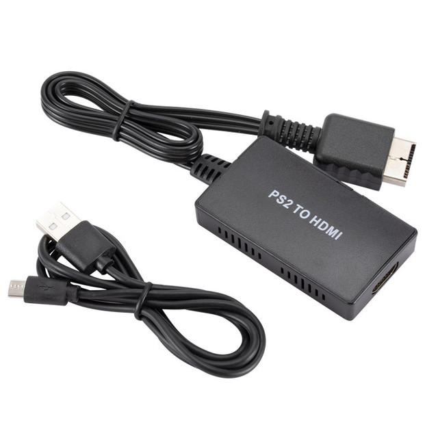 For PS2 to HD Converter HDTV Link Cable PS2 to a New HD TV Plug and Play US