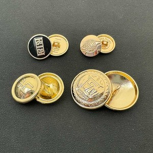Factory Supplier Custom <strong>Buttons</strong> logo Brand Round Metal <strong>Buttons</strong> Shank <strong>Buttons</strong> <strong>for</strong> Clothing Accessories - Product Image 6