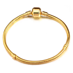 <span class=keywords><strong>Bracelet</strong></span> de haute qualité Cuir Vintage plaqué argent bracelets porte-bonheur Style européen chaîne de serpent Fit bricolage Bracelets fins pour les femmes - Product Image 3