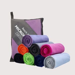 Toalla de Mano Deportiva y de Viaje, Super Absorbente, de Microfibra, Color Sólido, Lista para Enviar - Product Image 1