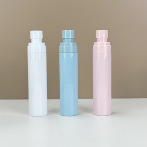 Botella de Plástico PET Transparente con Tapa de Spray Blanca, 60ml 80ml 100ml 120ml, Botella de Spray Fino para Cosméticos con Serigrafía, Precio de Fábrica - Product Image 3