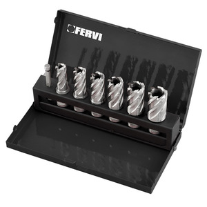 เฟอร์วียซีรี่ย์ Di tazze A carotare are are Con attacco weldon accessori PER foratura Di foratura Di fori pieni set Di 5 pezzi Di Alte qualte It - Product Image 1