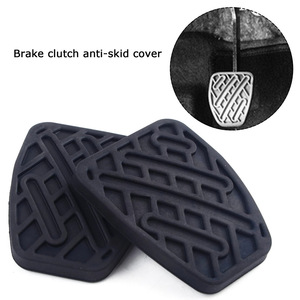 Couvre-pédales en caoutchouc pour Nissan Qashqai 07-16, manchon antidérapant pour frein et embrayage 46531JD00A - Product Image 4