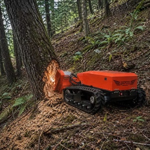 Machine télécommandée 100% électrique, zéro émission, écologique, à batterie, pour terrains accidentés et herbes sauvages - Product Image 1