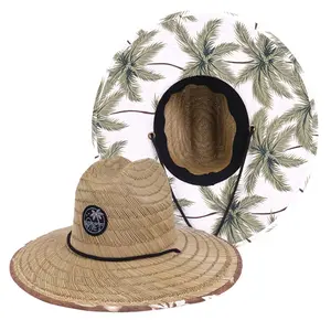 Chapeaux de plage pour enfants unisexe, avec paille de protection solaire et Surf, pour bébés filles et garçons, vente en gros, été, 2022