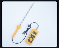 Humidimètre numérique étanche TONY DM400L avec écran LCD, sonde de 450 mm, profondeur de mesure de 0 à 10 % pour tester le sol, le sable et la poudre