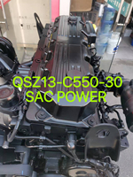 Ensemble complet de moteur diesel à commande électronique Dongfeng DCEC Cummins QSZ13-C550, moteurs QSZ 13 complets