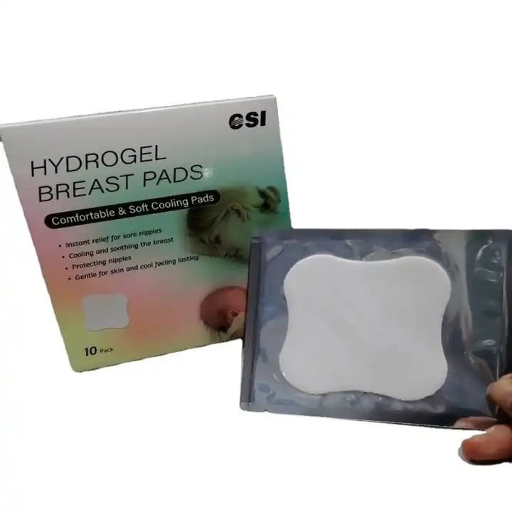 Source CSI Advanced Cooling Soothe Breastfeeding Sore Nipples Hydrogel  Breast Pad on m.