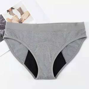 شعار مخصص فتاة قابل للغسل فترة الملابس الداخلية النساء القطن تسرب برهان السراويل الحيض حماية الفترة الملابس الداخلية - Product Image 6
