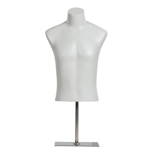 <span class=keywords><strong>Mannequin</strong></span> Torse Homme en Fibre de Verre <span class=keywords><strong>Pas</strong></span> <span class=keywords><strong>Cher</strong></span> pour Présentation de T-shirts avec Support – Vente en Gros - Product Image 2