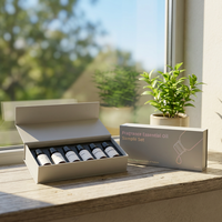 Diffuseur LED Écologique 15ml en Métal, Contrôlé par Application, Rechargeable, pour Maison et Voiture, avec Chargement Type-C et Coffret Cadeau