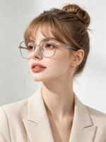 Envío en 24 Horas, Gafas Metálicas de Alta Gama, Montura Óptica Ligera, Hechas a Mano, Montura Completa, para Uso Diario