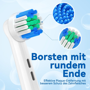 Têtes de rechange pour brosse à dents électrique, poils moyens, recharges pour adultes, usage domestique, nettoyage des dents, soins bucco-dentaires - Product Image 3