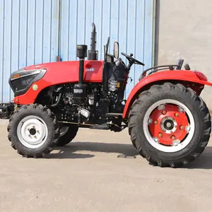 Ücretsiz kargo mini traktör römork 4WD yürüyüş fiyat tarım bahçe kullanımı için tarım 25HP-120HP