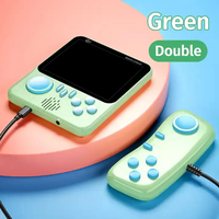 G7 3,5-Zoll-Handheld-Spielkonsole mit 600 integrierten Spielen, farbenfrohe Optionen, unterstützt AV-Ausgang – tragbares Geschenk für Kinder