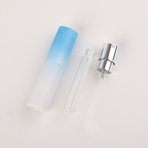 Refillable Perfume Atomizer Custom logo Gradient Cosmetics Spray <strong>Plastic</strong> <strong>Bottle</strong> - Product Image 6