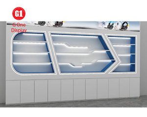 ชั้นวางน้ำหอมระดับไฮเอนด์ ตู้โชว์น้ำหอมแบบกำหนดเอง บริการจัดตั้งร้านค้าครบวงจร - Product Image 2