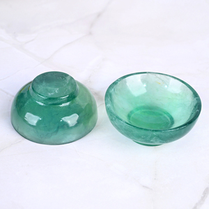 Bol en fluorite verte naturelle poli à la main, idéal pour la collection ou comme cadeau de mariage – Offre spéciale - Product Image 6