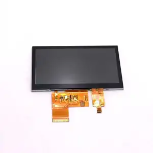 Modul tampilan penuh kapasitif IPS 40-pin HD LCM 800 * RGB * 480 LCD TFT 5 inci