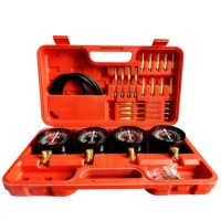 Manomètre de synchronisation de carburateur pour moto à quatre cylindres, kit d'outils de test de synchronisation de carburateur