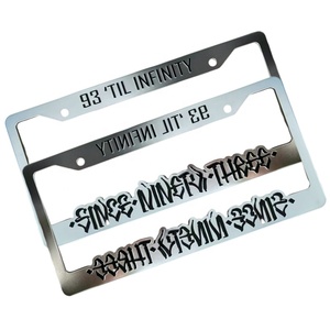 Custom Acrylic Car <strong>Number</strong> License Plate <strong>Frame</strong> Cartoon Metal License Plate <strong>Frame</strong> Plastic Custom Anime License Plate <strong>Frame</strong> for Car - Product Image 4