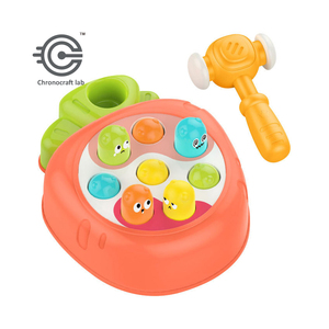 <span class=keywords><strong>Jouet</strong></span> Whack-a-Mole <span class=keywords><strong>pour</strong></span> bébé avec marteau, <span class=keywords><strong>jouet</strong></span> sensoriel de développement <span class=keywords><strong>pour</strong></span> enfants de 1 à <span class=keywords><strong>3</strong></span> ans - Product Image 1