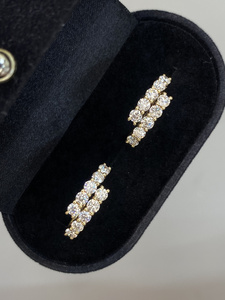 Anillo de Compromiso y Boda Unisex Xinfly Personalizado de Oro Amarillo Sólido de 18K con Diamante Natural de 1.00CT, Corte Brillante Clásico Redondo - Product Image 4
