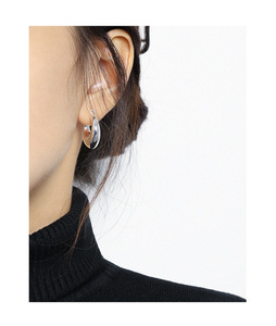 Créoles créoles de luxe en plaqué <span class=keywords><strong>Or</strong></span> ou argent, créoles Vintage classiques, boucles d'oreilles bohème 925 - Product Image 4