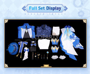 ชุดคอสเพลย์ฟูริน่า โฟคาลอร์ ไซส์ XS-3XL จากเกม <span class=keywords><strong>Genshin</strong></span> <span class=keywords><strong>Impact</strong></span> สำหรับผู้หญิง คอสเพลย์ฟอนเทน ฟูริน่า ไซส์พลัส ชุดแฟนซีฮาโลวีน - Product Image 3