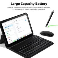 Tablette I17 MAX 10,1 pouces, dernier modèle, 5G Wi-Fi, tablette professionnelle, tablette intelligente pour l'apprentissage et le divertissement, Android 14