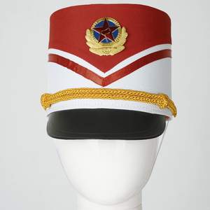 Chapeau de fanfare pour enfants d'Halloween, chapeau de tambourier pour garçon, chapeau haut de forme, accessoires de costume de fête cosplay, chapeau de chef de fanfare pour enfants de haute qualité - Product Image 3