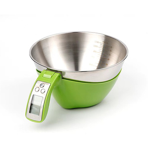 Báscula Digital de Cocina Veidt SF-259, Popular, con Tazón Extraíble, Taza Medidora Electrónica, Color Negro, para el Hogar - Product Image 2