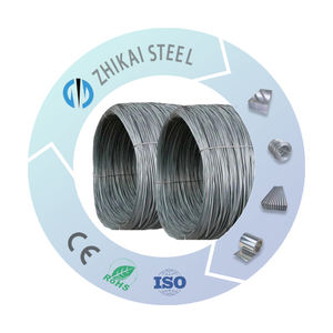 Yüksek kalite 5mm 6mm 4 ölçer SAE 1006 1008 galvanizli çelik tel kaynak için çubuklar yüksek karbon bahar çelik - Product Image 1