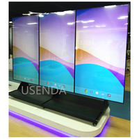 Afficheur numérique sur pied de 86 pouces, écran LCD 4K, publicité SDK, construction en plastique pour utilisation dans les centres commerciaux, animation, garantie de 3 ans