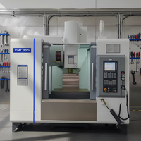 Centres d'usinage verticaux personnalisés par le fournisseur VMC855 VMC850 4 axes BT40 Monomandrin Usinage automatique Machines-outils VMC