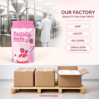 Nouvelle Poudre de Collagène Japonais Premium en Stock – Boisson au Collagène Beauté Fraise pour Éclaircir la Peau – Prête à l'Exportation
