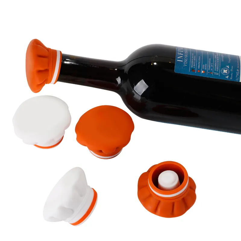 Tapones de goma de silicona con sello de extremo de orificio de 20mm más vendidos en Europa, tapones de goma de silicona, tapón de botella