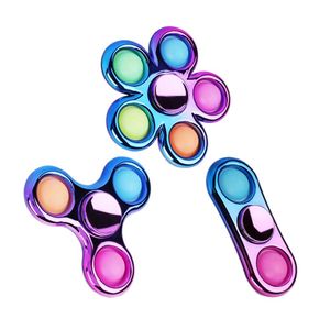 Jouet Fidget Spinner Bulle Coloré Exclusif en PP et Silicone, Puzzle de Décompression, Modèle Pioneer RZ303, Jouets Promotionnels avec Logo - Product Image 5